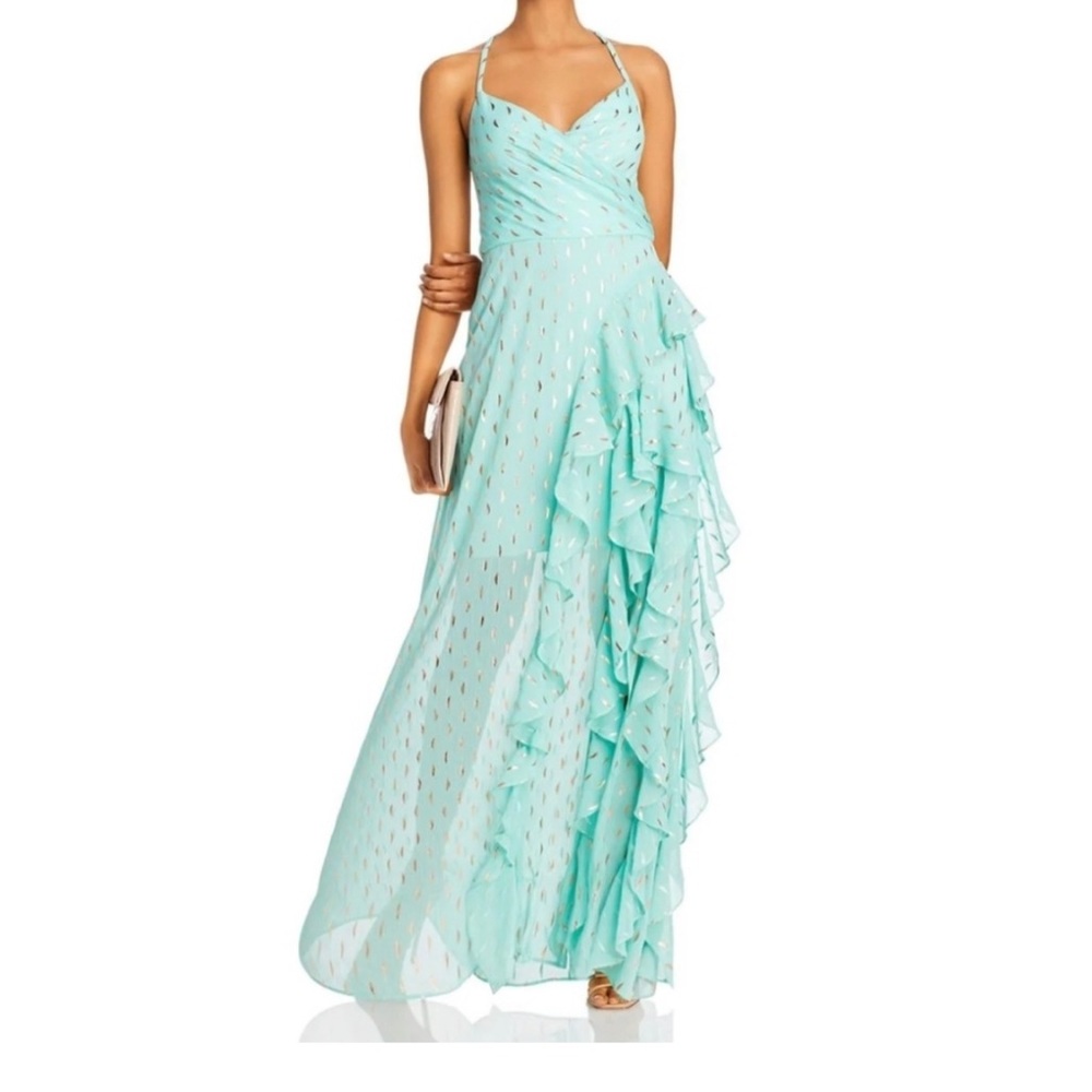 AQUA maxi formal dress